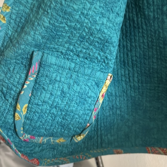 Appleseeds floral reversible jacket size small - Picture 5 of 5